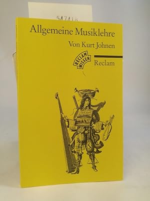 Immagine del venditore per Allgemeine Musiklehre venduto da ANTIQUARIAT Franke BRUDDENBOOKS