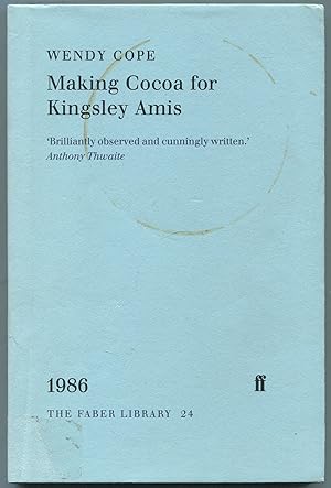 Seller image for Making Cocoa for Kingsley Amis for sale by Between the Covers-Rare Books, Inc. ABAA