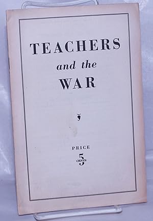 Teachers and the war
