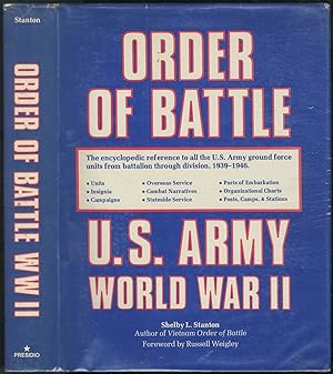 Bild des Verkufers fr Order of Battle U.S. Army, World War II zum Verkauf von Between the Covers-Rare Books, Inc. ABAA