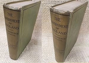 The Government of England - Two Volume Set