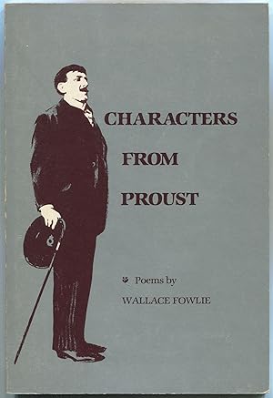 Imagen del vendedor de Characters From Proust a la venta por Between the Covers-Rare Books, Inc. ABAA