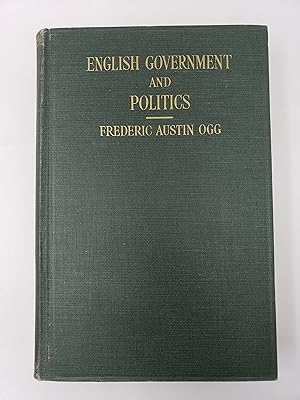 English Government and Politics