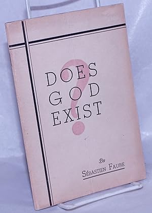 Does god exist? Twelve proofs of the inexistence of God as presented in a lecture. English versio...