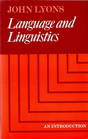 Seller image for Language and Linguistics An Introduction for sale by Cider Creek Books