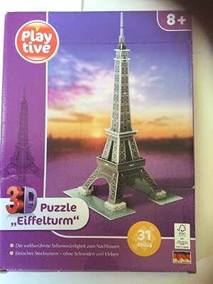 3D Puzzle Eiffelturm.