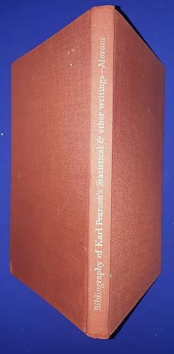 A Bibliography of the Statistical and Other Writings of Karl Pearson.