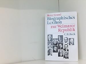 Seller image for Biographisches Lexikon zur Weimarer Republik for sale by Book Broker