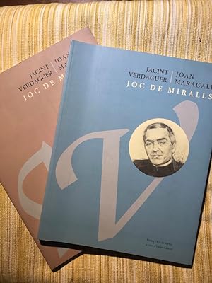 Bild des Verkufers fr Joc de Miralls. Jacint Verdaguer - Joan Maragall. 2 volums zum Verkauf von Campbell Llibres