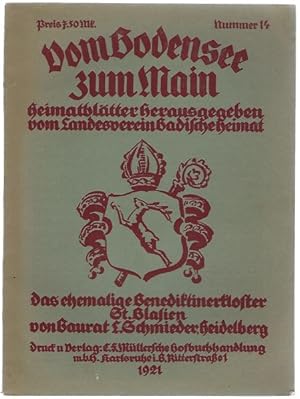 Das ehemalige Benediktinerkloster St. Blasien (= Vom Bodensee zum Main. Heimatblätter herausgegeb...