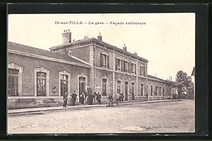 Ansichtskarte Is-sur-Tille, La Gare / Bahnhof, Facade extérieure