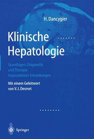 Imagen del vendedor de Klinische Hepatologie a la venta por BuchWeltWeit Ludwig Meier e.K.