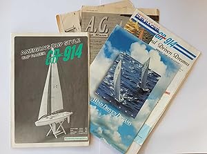 CR 914 America's Cup Racer Model RC Yacht Kit instruction book plus adverts reviews