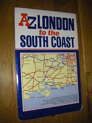 Seller image for A-Z London to the South Coast. 1:158400 for sale by Versandantiquariat Rainer Kocherscheidt