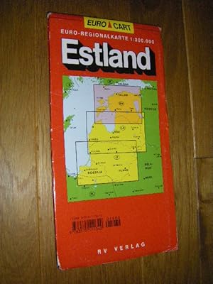 Euro-Regionalkarte. Estland. 1:300.00