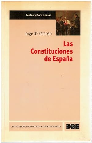 Image du vendeur pour Las Constituciones de Espaa mis en vente par Librera Dilogo