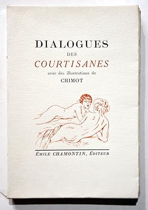 Image du vendeur pour DIALOGUES DES COURTISANES. mis en vente par Librairie l'Art et l'Affiche
