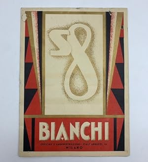 S8. Bianchi officine e amministrazione: Viale Abruzzi, Milano (foglio pubblicitario)