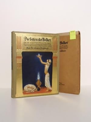 Seller image for Die Sitten der Vlker. Zweiter Band. Liebe, Ehe, Heirat, Geburt, Religion, Aberglaube, Lebensgewohnheiten, Kultureigentmlichkeiten, Tod und Bestattung bei allen Vlkern der Erde. for sale by Kunstantiquariat Rolf Brehmer