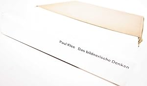 Seller image for Das Bildnerische Denken for sale by Mullen Books, ABAA