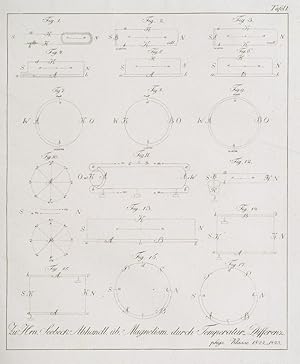 Image du vendeur pour Magnetische Polarisation der Metalle und Erze durch Temperatur-Differenz. mis en vente par Inanna Rare Books Ltd.