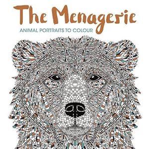 Seller image for The Menagerie: Animal Portraits to Colour (Paperback) for sale by Grand Eagle Retail