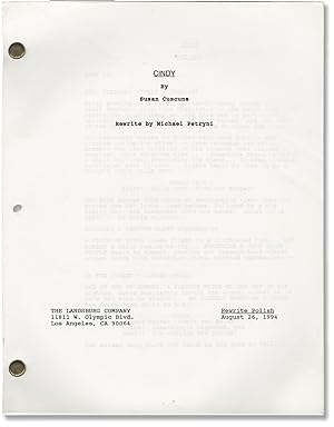 If Someone Had Known [Cindy] (Original screenplay for the 1995 television film)
