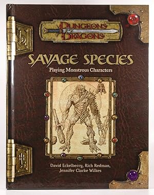 Bild des Verkufers fr Savage Species: Playing Monstrous Characters (Dungeons & Dragons Supplement) zum Verkauf von Chris Korczak, Bookseller, IOBA