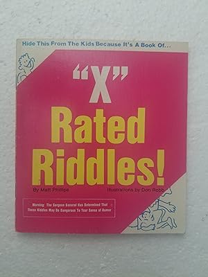 Seller image for X-Rated Riddles! for sale by Karl Theis