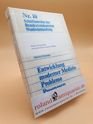 Bild des Verkufers fr Entwicklung moderner Medizin - Probleme, Prognosen, Tendenzen, zum Verkauf von Roland Antiquariat UG haftungsbeschrnkt