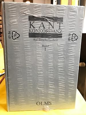 Seller image for Kant-Konkordanz zu den Werken Immanuel Kants (Bnde I-IX der Ausgabe der Preuischen Akademie der Wissenschaften). Band III: Erfindung - grlich. for sale by Antiquariat Thomas Nonnenmacher