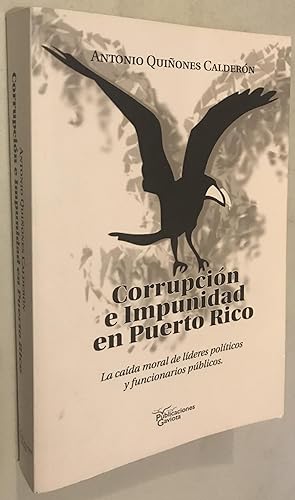 Seller image for Corrupcion e Impunidad en Puerto Rico for sale by Once Upon A Time