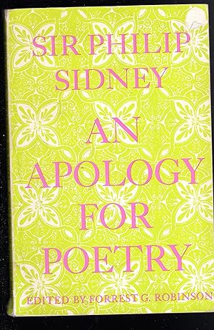 Seller image for AN APOLOGY FOR POETRY for sale by The Sun Also Rises