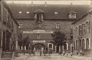 Ansichtskarte / Postkarte Phalsbourg Pfalzburg Lothringen Moselle, Caserne Lobau, 160eme Regiment...