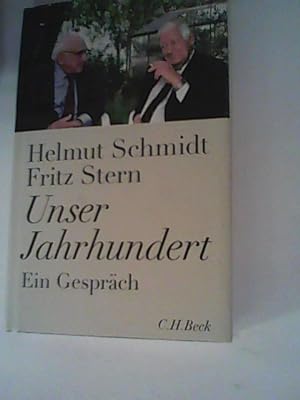 Seller image for Unser Jahrhundert: Ein Gesprch for sale by ANTIQUARIAT FRDEBUCH Inh.Michael Simon