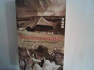 Bild des Verkufers fr Beerensommer: Familiensaga aus dem Schwarzwald zum Verkauf von ANTIQUARIAT FRDEBUCH Inh.Michael Simon