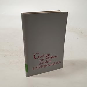 Seller image for Gesnge zur Messfeier. Vorauspublikation zum Einheitsgesangbuch. Hrsg.v. Paul Nordhues und Alois Wagner. for sale by Antiquariat Bookfarm