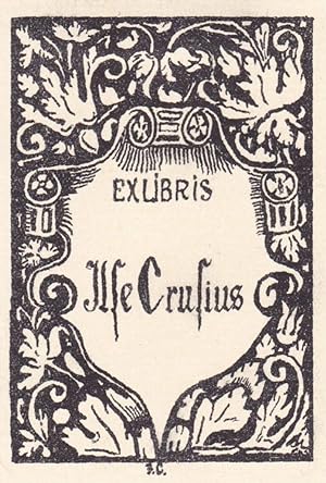 Bild des Verkufers fr Eigen-Exlibris. Klischeedruck. zum Verkauf von Antiquariat Heinz Tessin