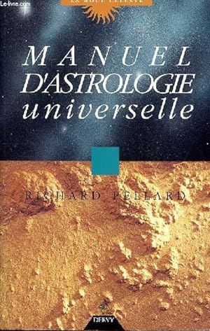 Image du vendeur pour Manuel d'astrologie universelle mis en vente par Le-Livre