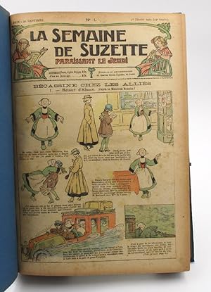Image du vendeur pour La Semaine de Suzette. Anne 1917 complte mis en vente par Chez les libraires associs