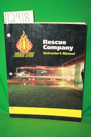 Imagen del vendedor de Rescue Company Instructor's Manual a la venta por Princeton Antiques Bookshop