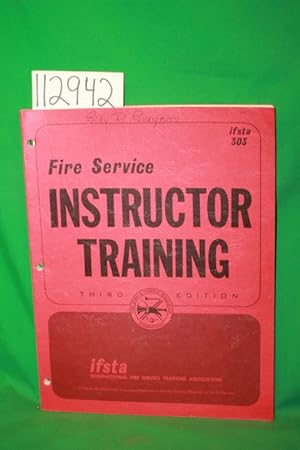 Immagine del venditore per Fire Service Instructor Training venduto da Princeton Antiques Bookshop