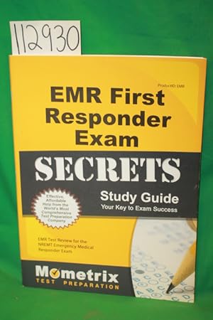 Seller image for EMR First Responder Exam Secrets Study Guide Your Key to Exam Success for sale by Princeton Antiques Bookshop