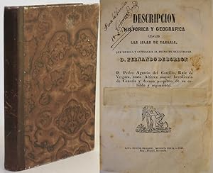 Descriptión historica y geografica de las Islas de Canaria.