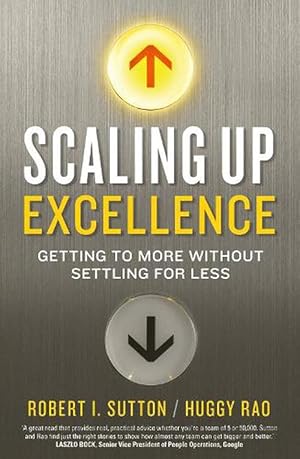 Bild des Verkufers fr Scaling up Excellence (Paperback) zum Verkauf von Grand Eagle Retail