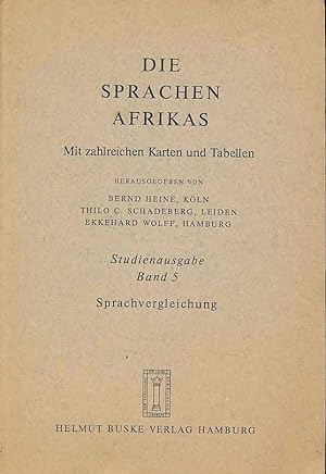 Seller image for Die Sprachen Afrikas Band 5: Sprachvergleichung. for sale by Fundus-Online GbR Borkert Schwarz Zerfa