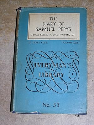Seller image for The Diary Of Samuel Pepys - Volume One for sale by Neo Books