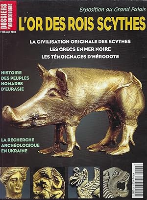 Image du vendeur pour Les Dossiers de l'archologie n 266, septembre 2001 : L'or des rois scythes. La civilisation originale des Scythes. Les Grecs en Mer Noire. Les tmoignages d'Hrodote mis en vente par Librairie Archaion