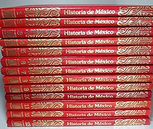 Historia de Mexico, complete in THIRTEEN VOLUMES