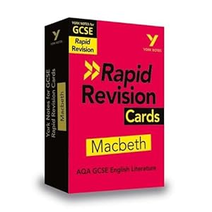 Seller image for York Notes RAPID AQA GCSE (Revision Cards) Macbeth - for 2026, 2027 exams (Cards) for sale by Grand Eagle Retail